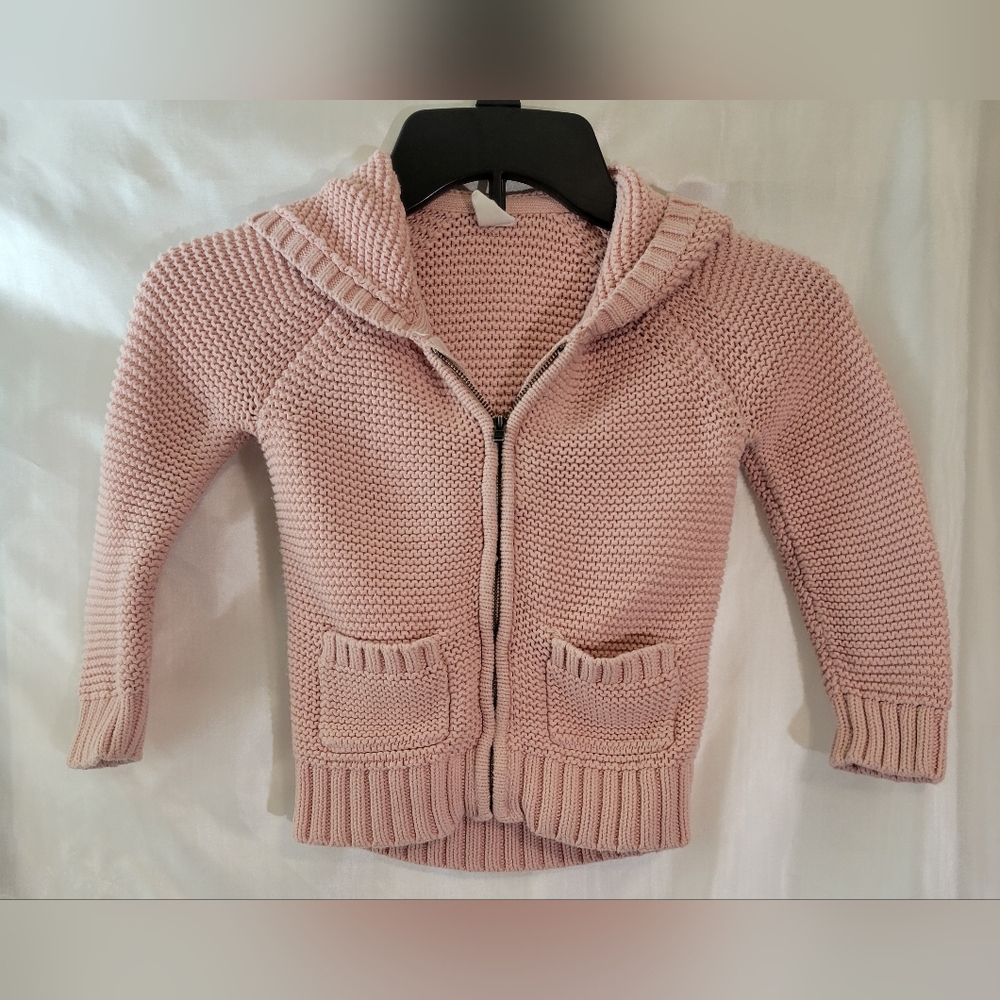 GAP hooded sweater, rose pink